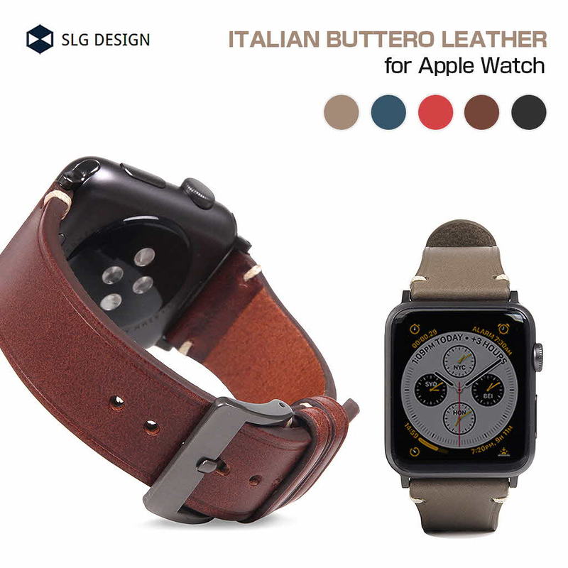 本革 Italian Buttero Leather [Apple Watch Ultra 49mm, 45/44/42mm]