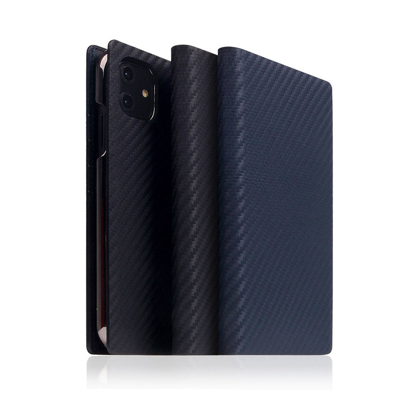 【iPhone 12 mini】Carbon Leather Case