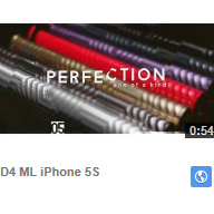D4 Metal Leather iPhone 5S