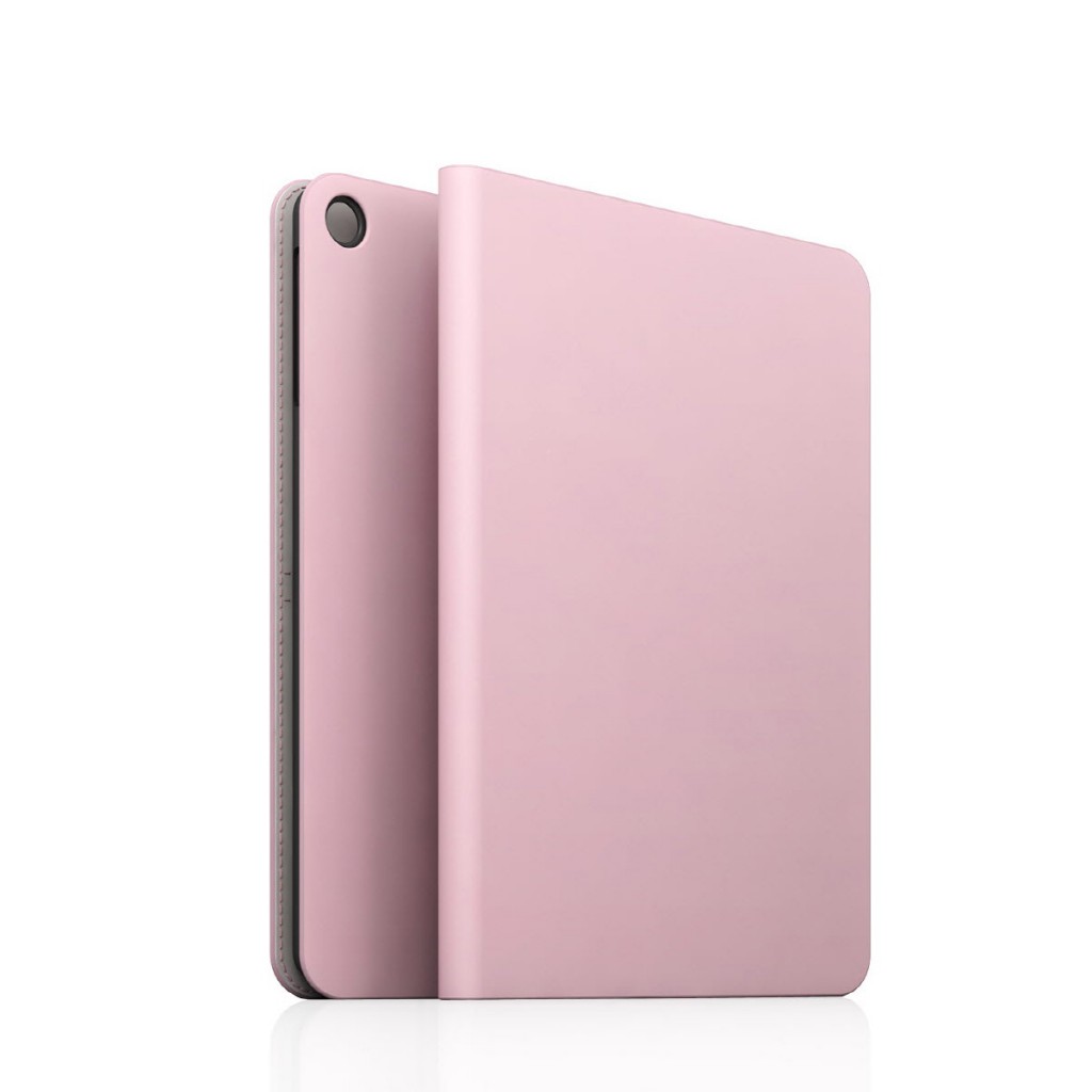 [iPad mini Retina] D5 Calf Skin Leather Diary ベビーピンク