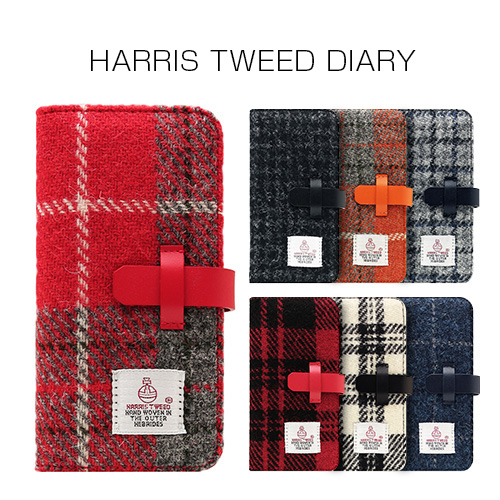 【iPhone SE（第3世代）/ SE（第2世代） 8/7】Harris Tweed Diary