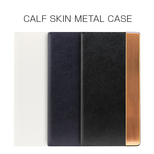 【iPhone SE（第3世代）/ SE（第2世代） 8/7】Calf Skin Metal Case