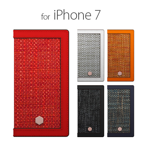 iPhone7 ケース 手帳型 SLG Design Edition Calf Skin Leather Diary