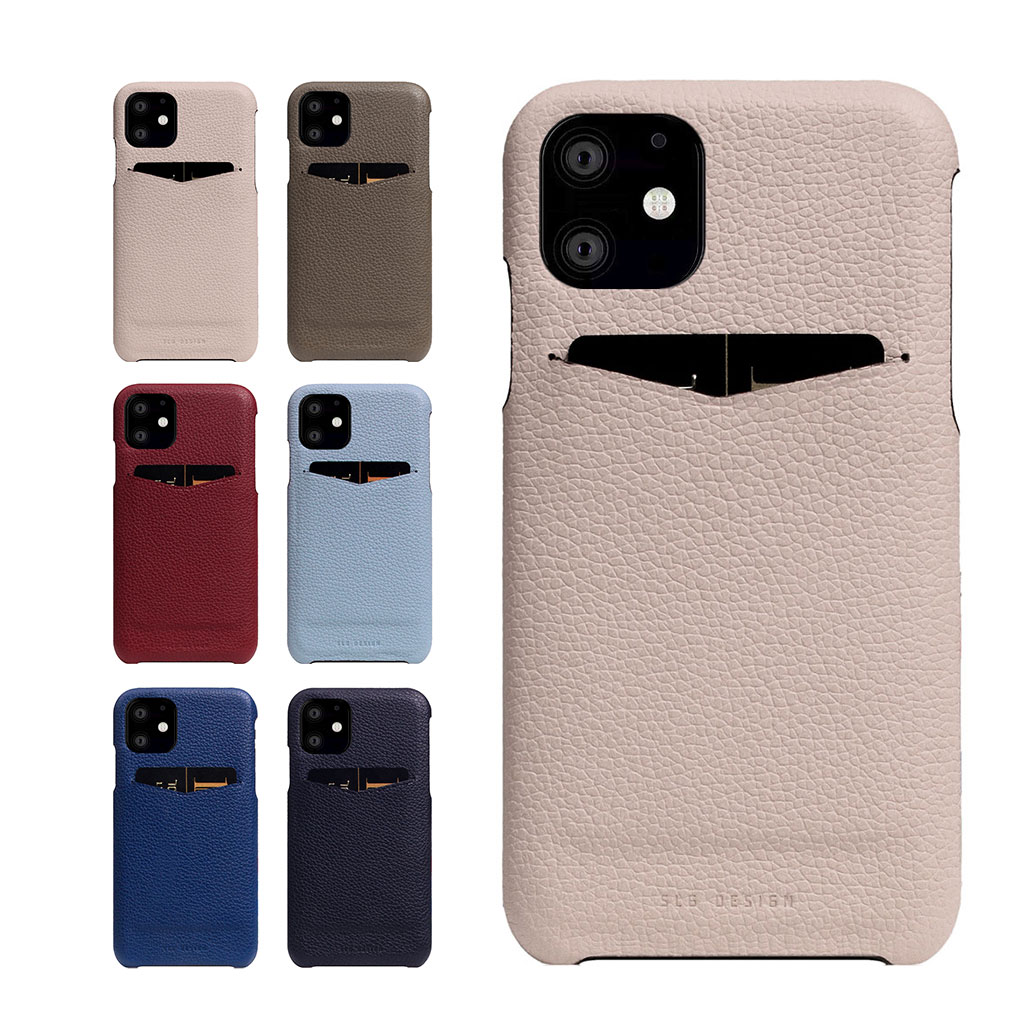 【iPhone 12 Pro / 12 / 11 / XR】D8 Full Grain Leather Back Case