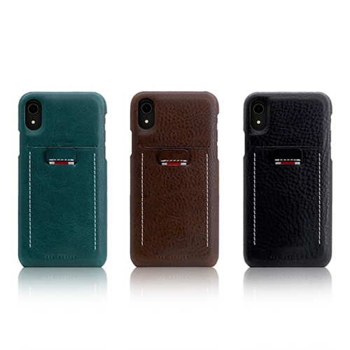 iPhone XR ケース 本革 SLG Design Minerva Box Leather Back Case