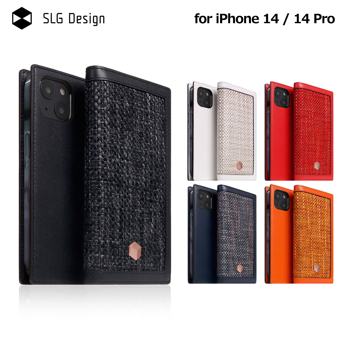 Edition Calf Skin Leather Diary【iPhone 14 / 14 Pro】