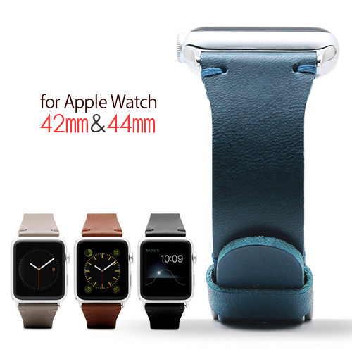 Apple Watch レザーバンド 42/44mm 対応 SLG Design ブッテーロレザー 本革