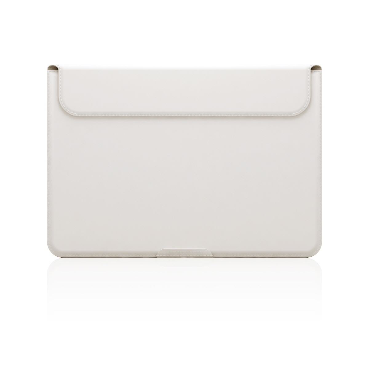【MacBook 12インチ スタンドケース】 D5 Artificial Leather ホワイト（ディーファイブ アーティフィシャルレザー）